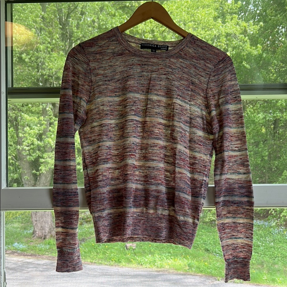 Veronica Beard Lightweight Multicolor Sweater - image 1